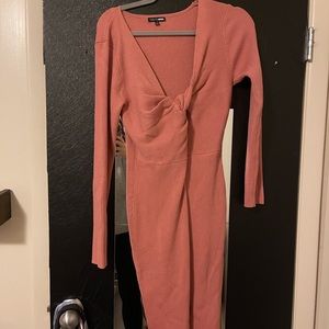 Sweater midi dress
